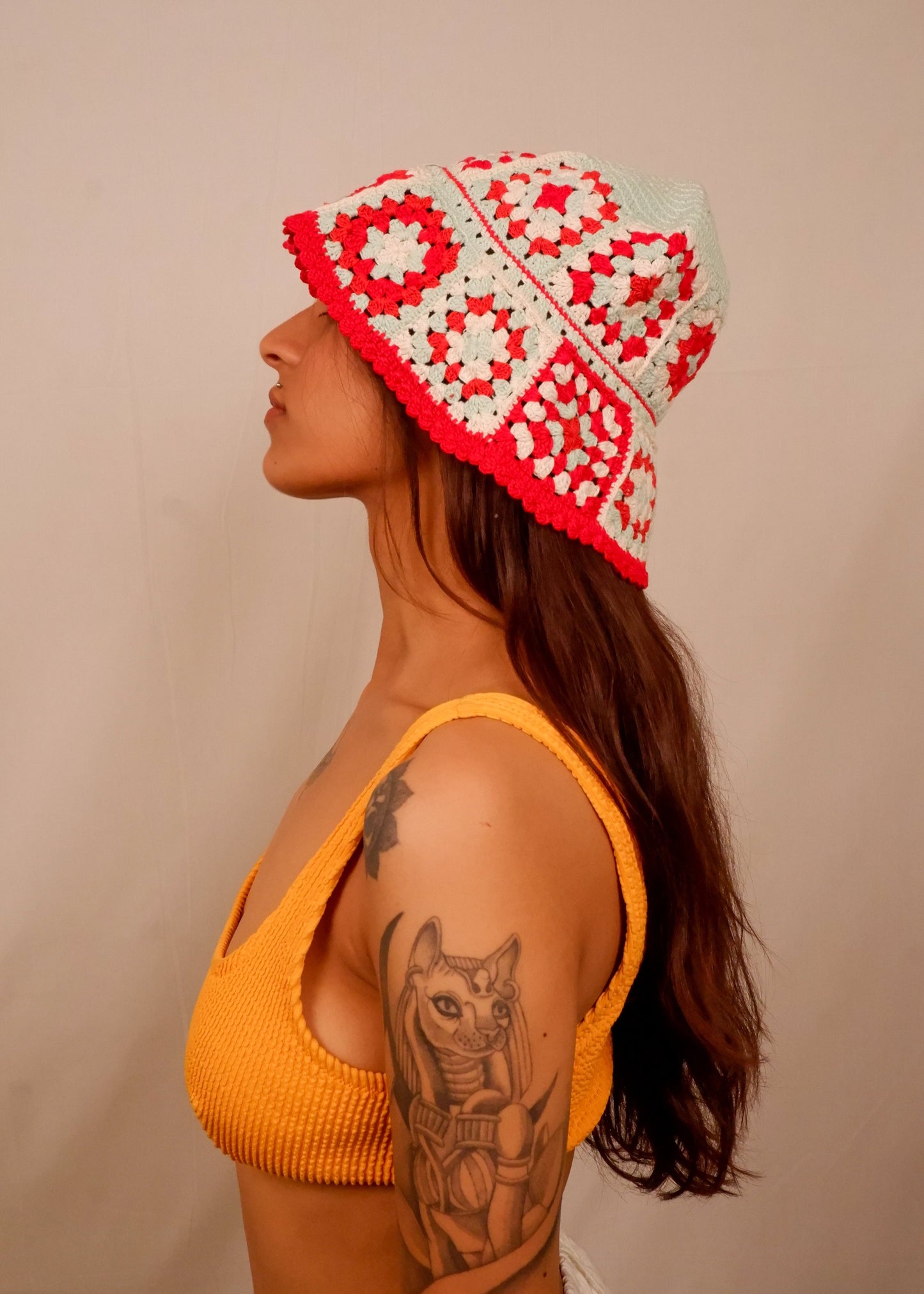 crochet bucket hat